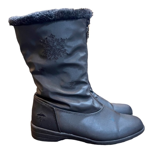 TOTES STARIDE 2, WOMENS BLACK, COLD WEATHER & WATERPROOF BOOTS. SIZE 8M - Picture 8 of 10
